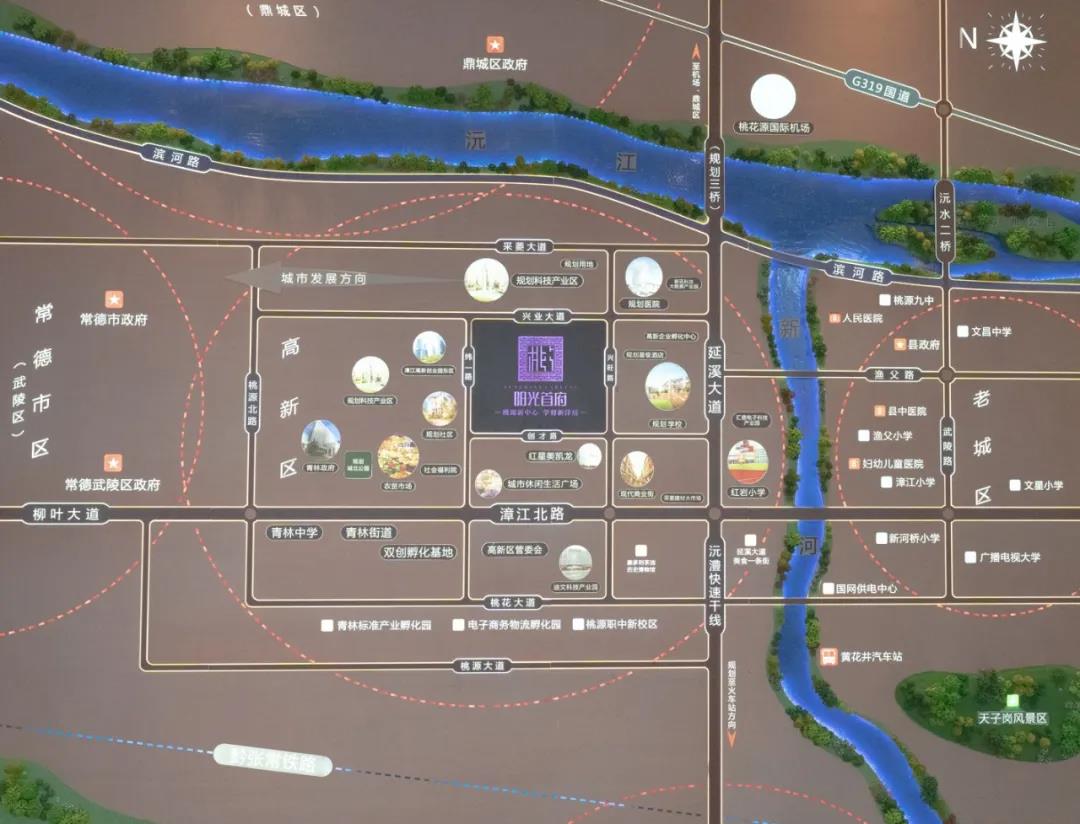 区位图 