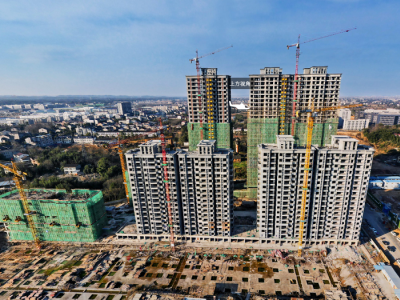 经投·采菱城高空全景2021-01